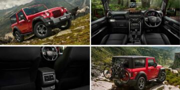updated mahindra 3 Door Thar
