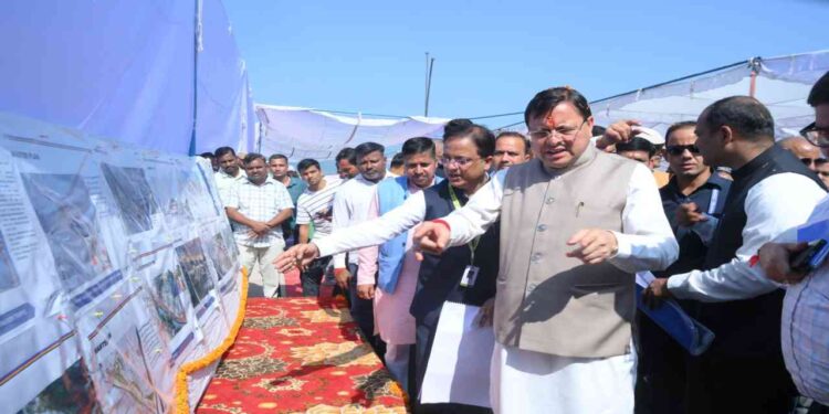 Uttarakhand News: CM Pushkar Singh Dhami Launches â‚¹185.20 Cr Sharda Corridor Phase 1 | Uttarakhand: Chief Minister launches first phase of ₹185.20 crore Sharda Corridor project. News Track in Hindi