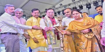 Uttarakhand Rajat Utsav Begins: Naresh Bansal Inaugurates Devbhoomi Celebration, Praises CM Dhami | Jashn-e-Uttarakhand: MP Naresh Bansal started 'Rajat Utsav', praised CM Dhami. News Track in Hindi