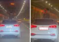 Video of youth doing stunts with bottles in their hands and on the roof of the car goes viral, the streets of Gurugram became their shooting location.
