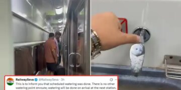 Water was not coming in 1AC coach of Sampoorna Kranti Express, Railways took action after passenger's video went viral
