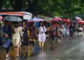 Weather patterns changed in many areas of Tamil Nadu
