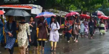Weather patterns changed in many areas of Tamil Nadu