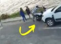 While trying to help the girls, the person fell into the pond along with his scooter, after watching the viral video people said - 'This is called doing good and throwing it in the river'
