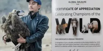Wildlife lover Radheshyam Vishnoi honored posthumously on global stage
