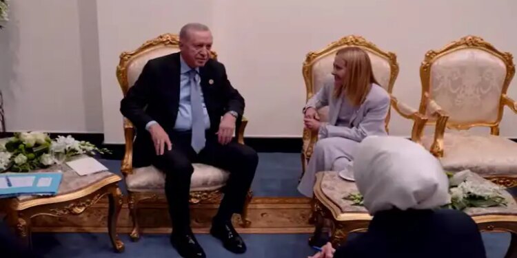 “You should quit smoking…” Turkish President gave great advice to Meloni, Italy PM replied very cleverly, see Viral Video