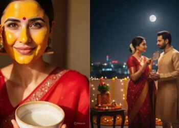 करवाचौथ पर चेहरे पर आएगा सोने जैसा निखार!&nbsp;आज से लगाना शुरू करें ये देसी फेस पैक, पतियों के लिए नजर हटाना हो जाएगा मुश्किल&nbsp;