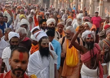 Bharat Yatra left for Chitrakoot with 200 saints, the journey has been going on continuously for 50 years: Mahant Kamal Nayan