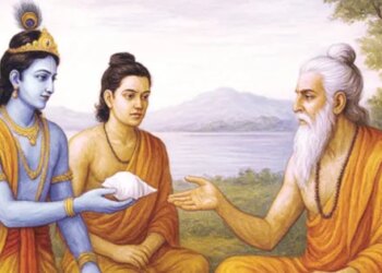 Mythology: Krishna's Guru Dakshina