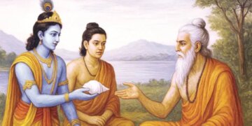 Mythology: Krishna's Guru Dakshina