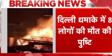 8 people died in the explosion near Delhi's Red Fort, the number may increase further due to crowd, video surfaced.