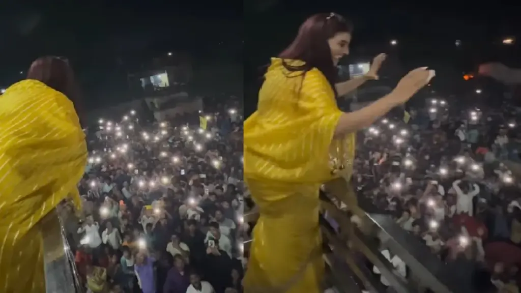 Akshara Singh became emotional in front of the public's love, the actress shared the video and wrote a heart touching post.