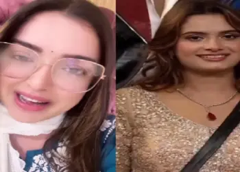 Amrapali Dubey appealed to vote for Bigg Boss contestant Neelam Giri, expressed hope that the Bigg Boss trophy will come to Bhojpuri world.