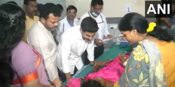 Andhra Pradesh temple stampede: Ministers Mohan Naidu and Nara Lokesh meet injured in hospital