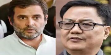 BJP On Rahul Gandhi: BJP hit back at Rahul Gandhi who is accusing him of vote theft in Haryana, Kiren Rijiju said - only their own leaders believe..., On the allegation of vote theft in Haryana Kiren Rijiju of BJP said who will trust Rahul Gandhi