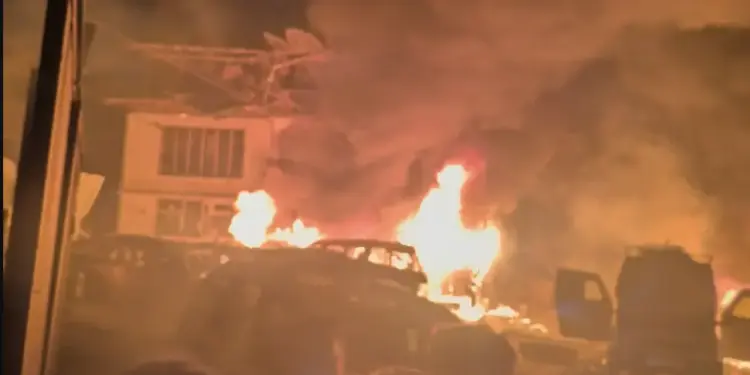 Big blast in explosives seized from Delhi NCR, 10 people died, 30 people in critical condition, Srinagar police station was the center of the accident.