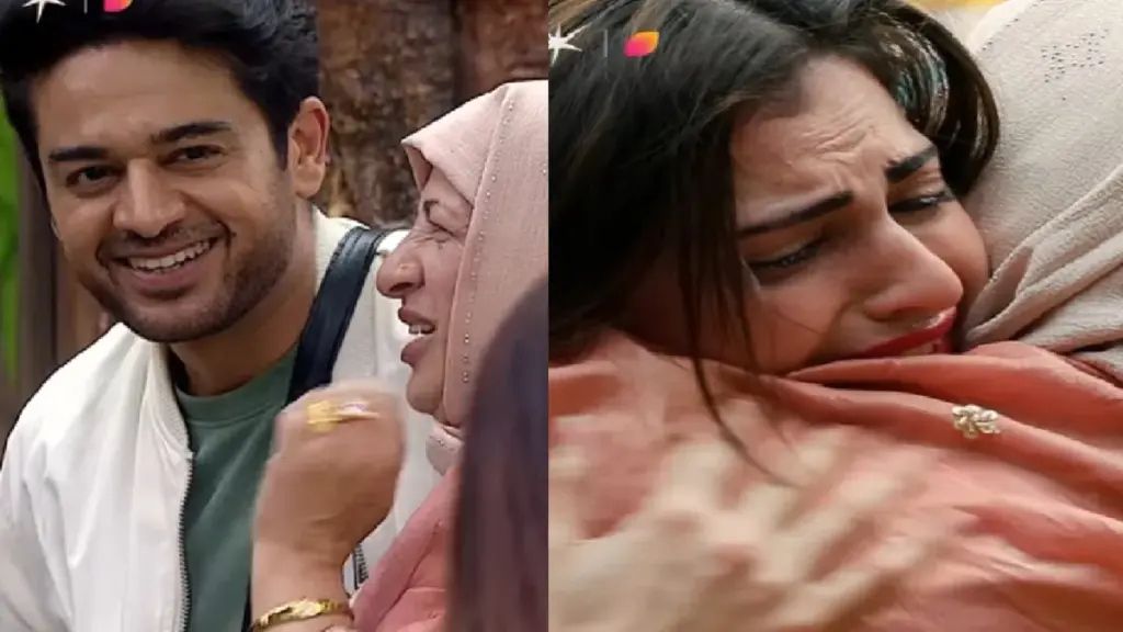 Bigg Boss 19 Update: Farhana's mother said that she is a fan of Gaurav Khanna, Farhana felt bad after crying.