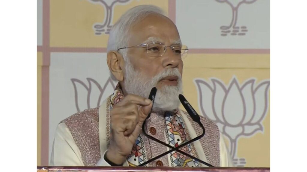 Bihar Assembly Elections: After the historic victory of NDA, Prime Minister Narendra Modi targeted the Grand Alliance, said "Katta government will never come back in Bihar"