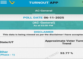 Bihar Elections: 53.77% voting percentage till 3 pm; Begusarai is at the forefront, capital Patna is behind.