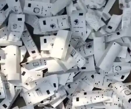 Bihar Elections: Thousands of VVPAT slips found on roadside in Samastipur, district administration took action