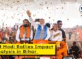 Bihar PM Modi Rallies Impact Analysis in Hindi | What are the chances of PM Modi's rally in Bihar? PM Modi Rallies Impact: Impact of Modi's meetings in Bihar elections and opposition's counter strategy. News Track in Hindi