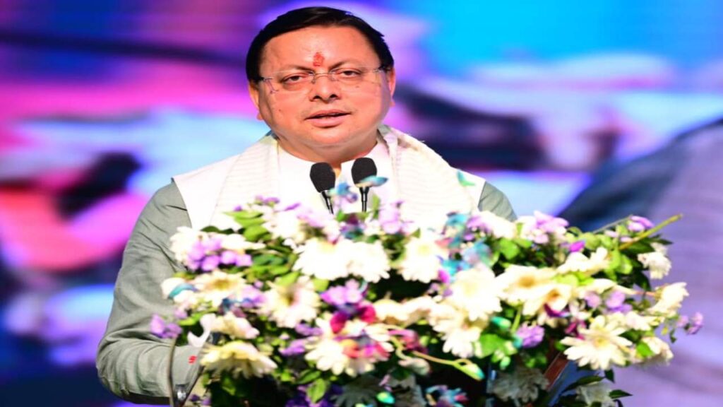 CM Pushkar Singh Dhami Attends Sparsh Himalaya Festival 2025 Closing | CM Pushkar Singh Dhami said in the closing ceremony of Sparsh Himalaya Mahotsav-2025 – The writer will create a village. News Track in Hindi