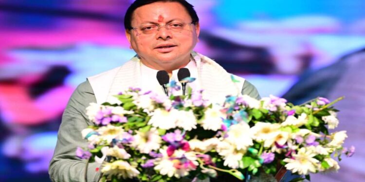 CM Pushkar Singh Dhami Attends Sparsh Himalaya Festival 2025 Closing | CM Pushkar Singh Dhami said in the closing ceremony of Sparsh Himalaya Mahotsav-2025 – The writer will create a village. News Track in Hindi