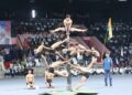 Colorful start of Sansad Sports Mahotsav, beginning with Malkhamb performance, march past