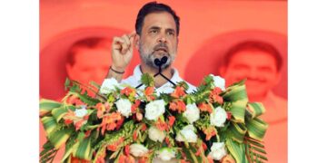Congress leader Rahul Gandhi expressed grief over the death of pilot in Tejas crash, called the incident unfortunate.