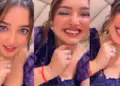 Fans fell in love with Amrapali Dubey's blue dress, the actress dazzled with her scattered locks.