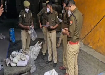 Gautam Buddha Nagar police destroyed 846.30 kg of narcotics worth more than Rs 4 crore.