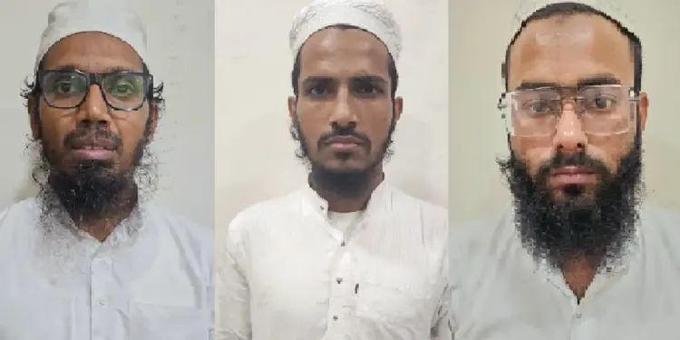 Gujarat Terrorists Arrested: Gujarat ATS claims to have stopped a major terrorist attack, three arrested on charges of links with ISIS, Gujarat ats claims to arrest three isis terrorists from Gandhinagar