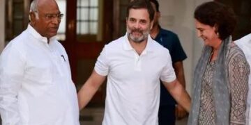 Kharge, Rahul, Priyanka included among 40 star campaigners of Congress for the second phase of Bihar elections.