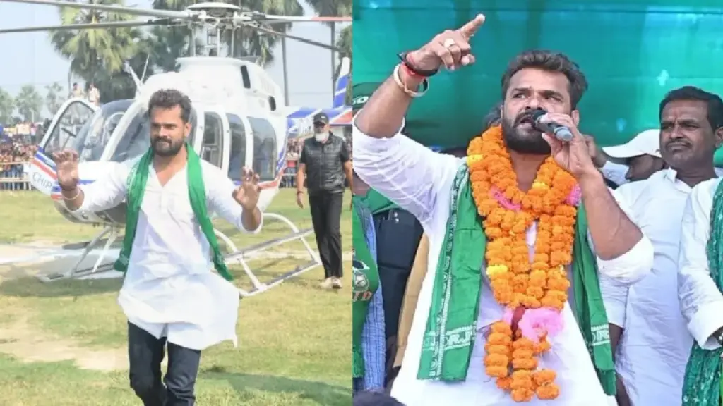 Khesari Lal Yadav's controversial statement that he considers his wife as his sister is being ridiculed on social media, know the whole matter.