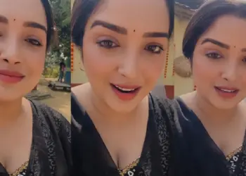 Know which song brings tears to Amrapali Dubey's eyes? The actress made a request to the fans by sharing the video