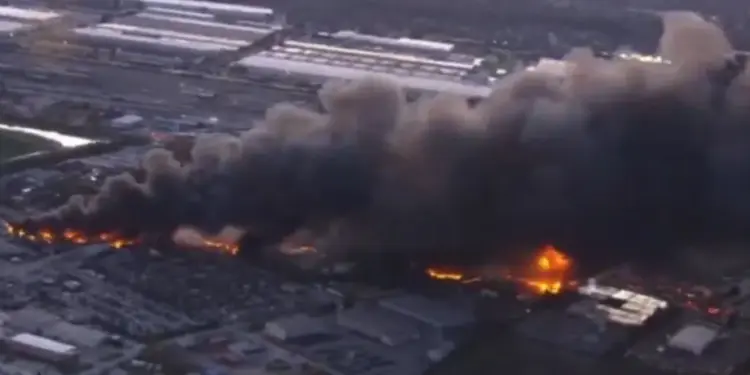 Major plane accident, UPS plane crashes at the airport – 3 killed, many injured. Cargo transiting through Dubai bursts into flames as soon as it takes off