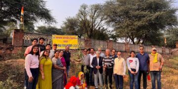 Malaviya Mission celebrated Devuthani Ekadashi by planting trees.