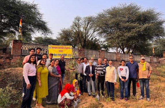 Malaviya Mission celebrated Devuthani Ekadashi by planting trees.
