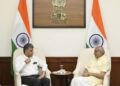 Manish Tiwari met the Vice President, expressed concern over the restructuring of Punjab University.