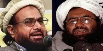 Masood-Hafiz Hand In Delhi Blast!: Masood Azhar and Hafiz Saeed's hand in Delhi blast!, Video of Pakistani journalist's 5 months old claim goes viral, After Delhi car blast video of Pakistani journalist Javid Chaudhary becomes viral naming Masood Azhar and Hafiz Saeed.