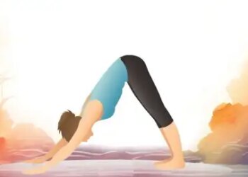 Muscles become strong, mind becomes calm and stress goes away, do Adho Mukha Svanasana daily.