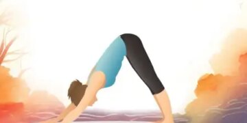 Muscles become strong, mind becomes calm and stress goes away, do Adho Mukha Svanasana daily.