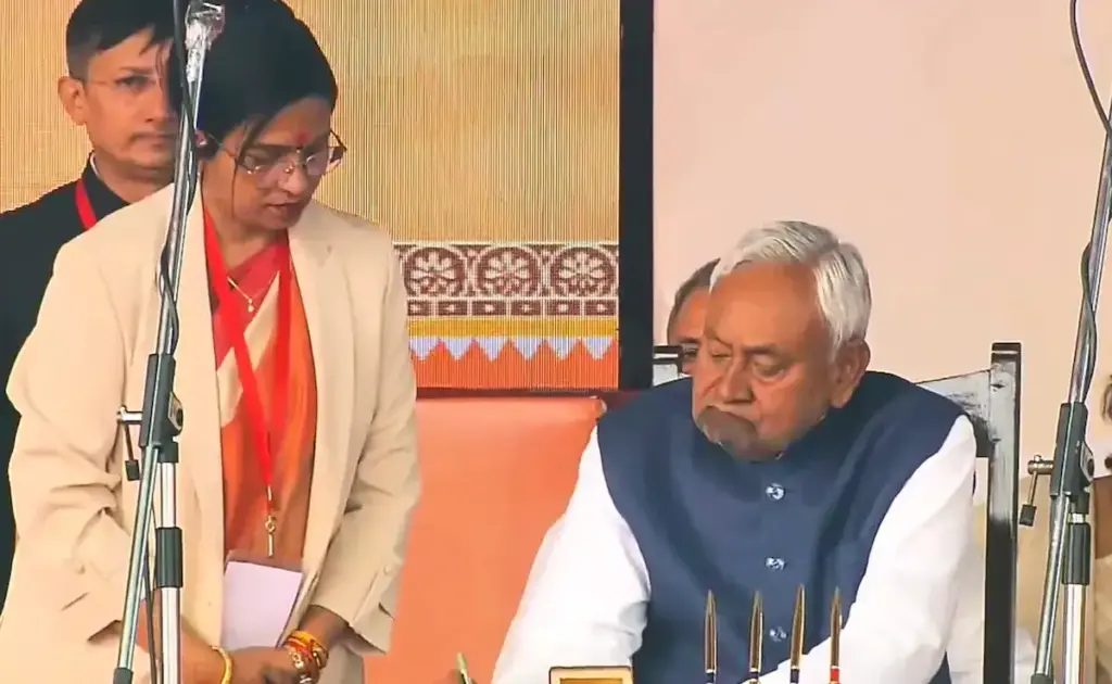 Nitish's magic works again in Bihar! Made a record by taking oath as CM for the 10th time, see the complete list of other 26 ministers here