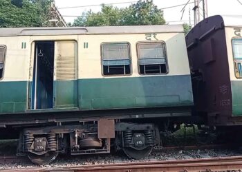 Passenger train and goods train collide near Bilaspur station in Chhattisgarh, four people killed
