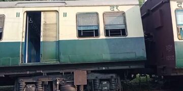 Passenger train and goods train collide near Bilaspur station in Chhattisgarh, four people killed