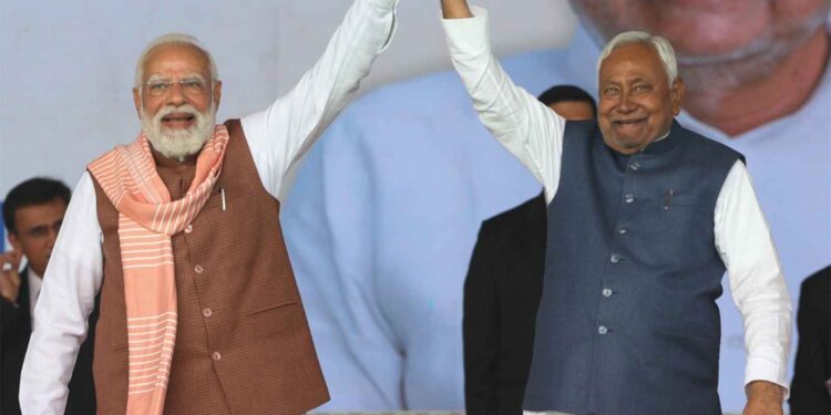 Prime Minister Modi congratulated Nitish Kumar, Deputy Chief Ministers and the new Bihar Cabinet