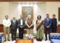 प्रधानमंत्री मोदी ने 16वें वित्त आयोग के प्रतिनिधिमंडल से मुलाकात की