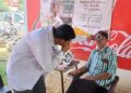 Road safety campaign...police department's action increased three times on the second day of the campaign -