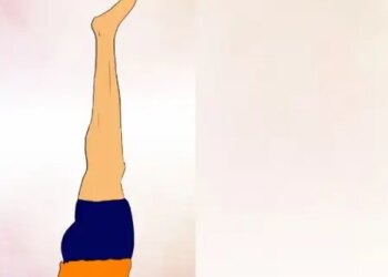Sarvangasana relieves stress and insomnia by balancing hormones