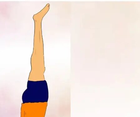 Sarvangasana relieves stress and insomnia by balancing hormones